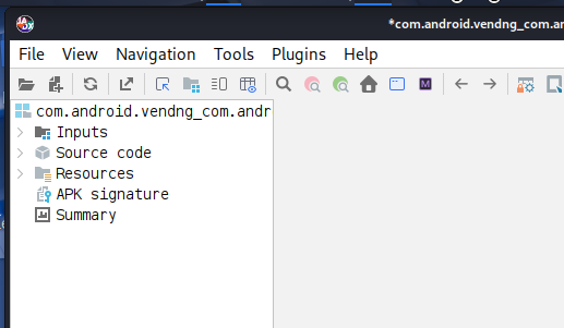 jadx GUI showing decompiled APK structure